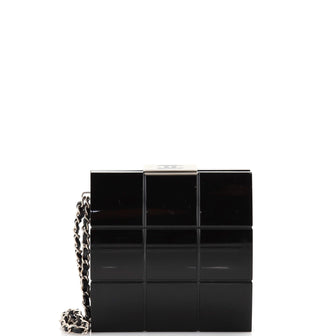 Chanel CC Chain Minaudiere Tiled Lucite