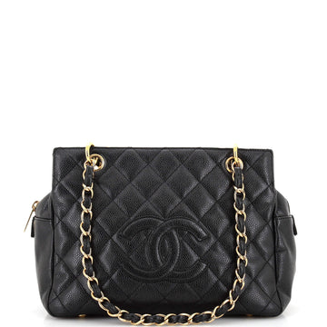 Chanel Petite Timeless Tote Quilted Caviar