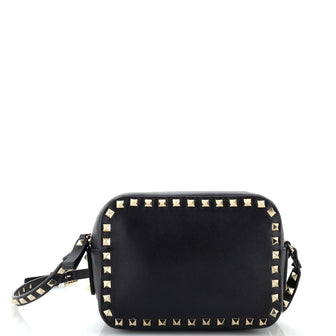 Valentino Garavani Rockstud Camera Crossbody Bag Leather