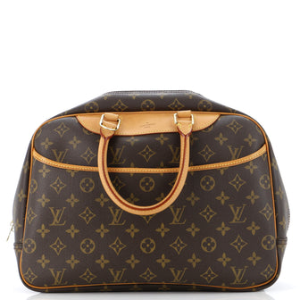 Louis Vuitton Deauville Handbag Monogram Canvas