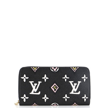 Louis Vuitton Zippy Wallet Wild at Heart Monogram Giant