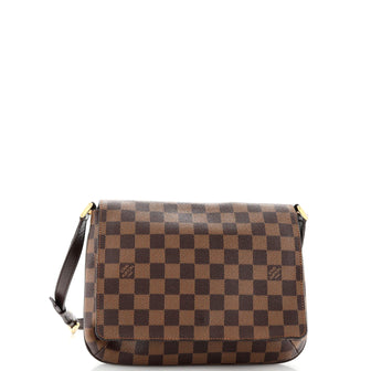 Louis Vuitton Musette Tango Handbag Damier
