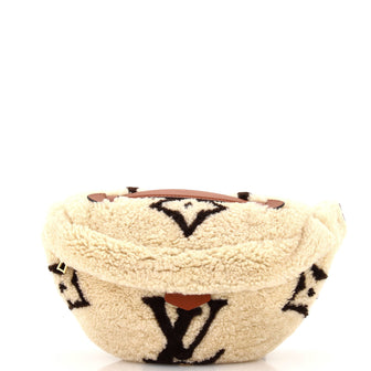 Louis Vuitton Bum Bag Monogram Giant Teddy Fleece