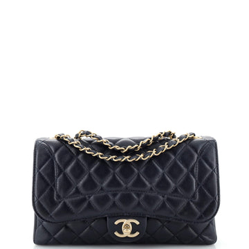 Chanel Mademoiselle Chic Flap Bag Quilted Lambskin Medium