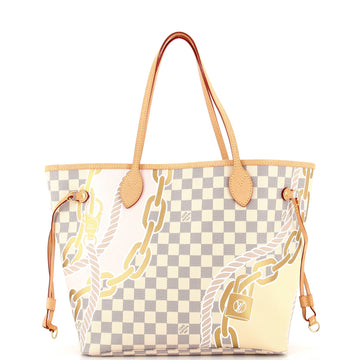 Louis Vuitton Neverfull NM Tote Limited Edition Nautical Damier MM