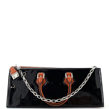 Louis Vuitton Sac Tricot Handbag Monogram Vernis