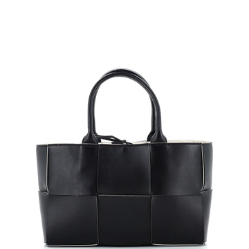 Bottega Veneta Arco Tote Maxi Intrecciato Leather Small