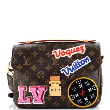 Louis Vuitton Pochette Metis Limited Edition Patches Monogram Canvas