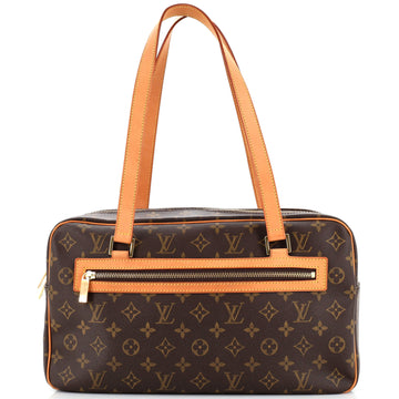 Louis Vuitton Cite Handbag Monogram Canvas GM