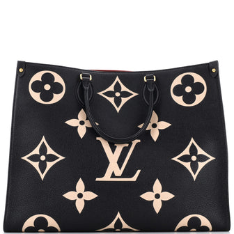 Louis Vuitton OnTheGo Tote Bicolor Monogram Empreinte Giant GM