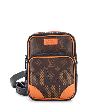 Louis Vuitton Nigo Amazone Sling Bag Limited Edition Giant Damier and Monogram Canvas