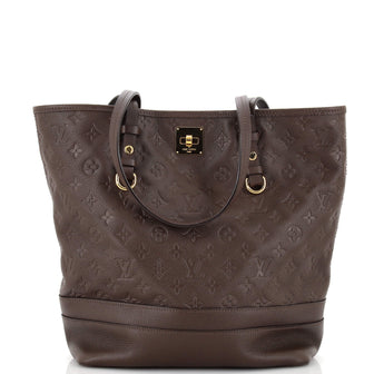 Louis Vuitton Citadine Handbag Monogram Empreinte Leather PM