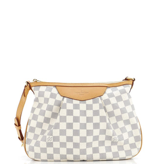 Louis Vuitton Siracusa Handbag Damier PM