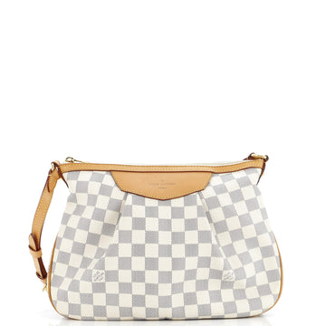Louis Vuitton Siracusa Handbag Damier PM