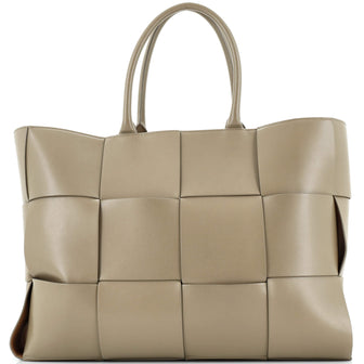 Bottega Veneta Arco Tote Maxi Intrecciato Leather Large