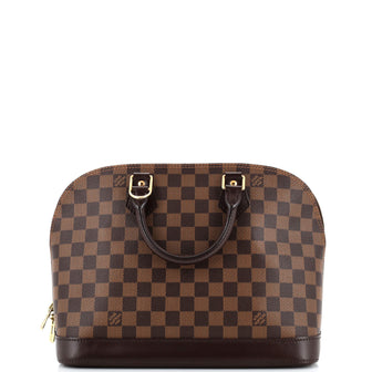 Louis Vuitton Vintage Alma Handbag Damier PM