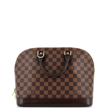 Louis Vuitton Vintage Alma Handbag Damier PM
