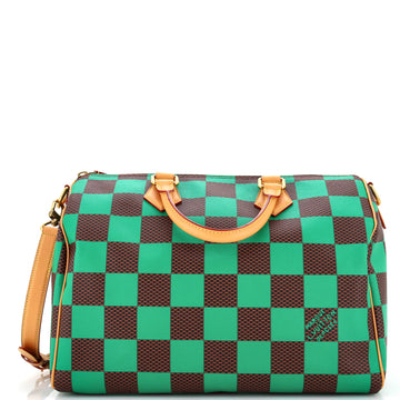Louis Vuitton Speedy Bandouliere Bag Damier Pop 40