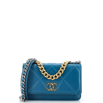 Chanel 19 Wallet on Chain Quilted Goatskin