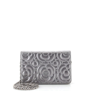 Chanel Wallet on Chain Camellia Lambskin