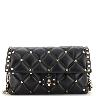 Valentino Garavani Candystud Crossbody Bag Leather Medium