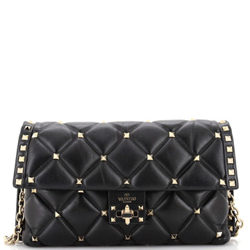 Valentino Garavani Candystud Crossbody Bag Leather Medium