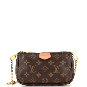 Louis Vuitton Multi Pochette Accessoires Pouch Monogram Canvas Small