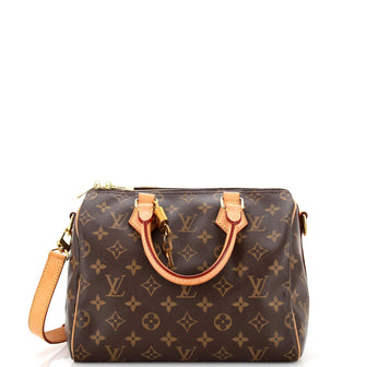 Louis Vuitton Speedy Bandouliere Bag Monogram Canvas 25