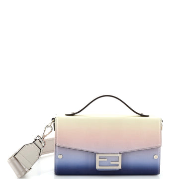 Fendi Baguette Soft Trunk Bag Zucca Leather