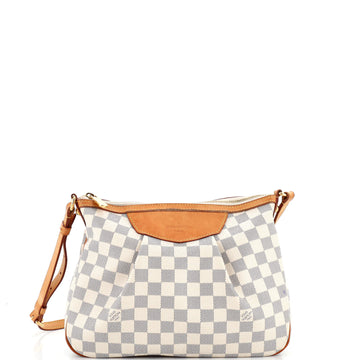 Louis Vuitton Siracusa Handbag Damier PM