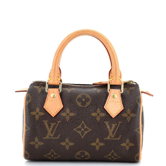 Louis Vuitton Speedy Mini HL Handbag Monogram Canvas