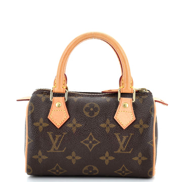 Louis Vuitton Speedy Mini HL Handbag Monogram Canvas