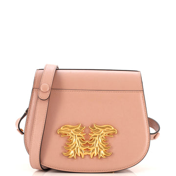 Valentino Garavani Maison Gryphon Saddle Crossbody Bag Leather
