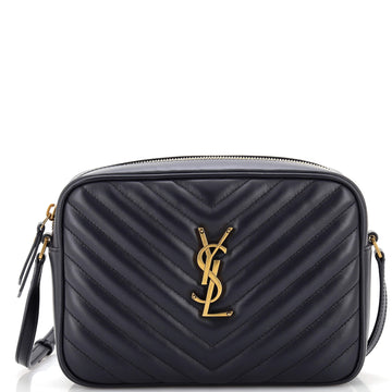 Saint Laurent Lou Camera Bag Matelasse Chevron Leather Small