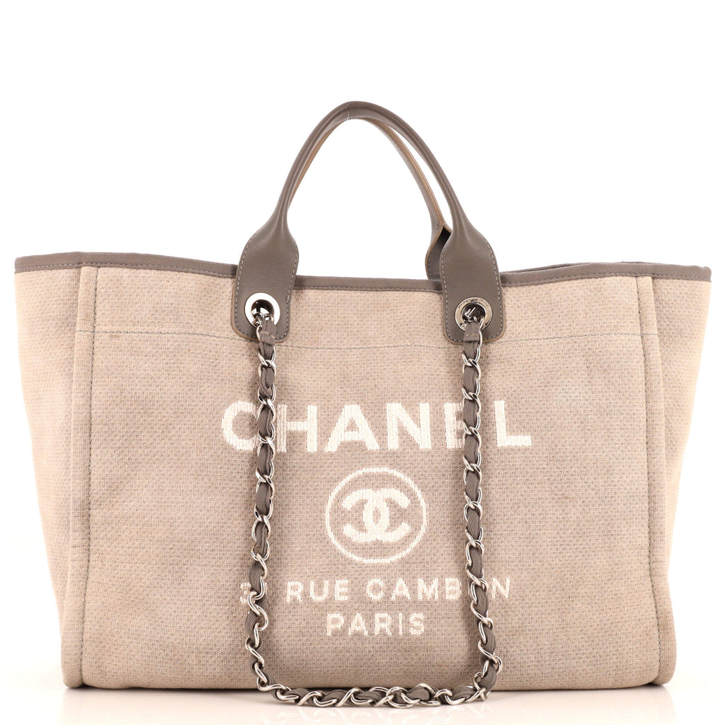 Deauville Tote Wool Medium / gray