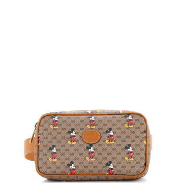 Gucci Disney Mickey Mouse Belt Bag Printed Mini GG Coated Canvas Small