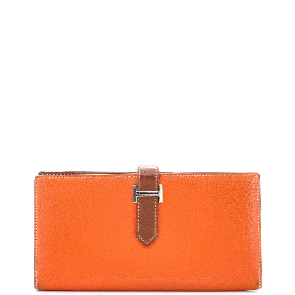 Bearn Wallet Chevre Mysore Long / orange