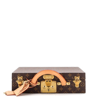 Louis Vuitton Boite Bijoux Jewelry Case Monogram Canvas 34