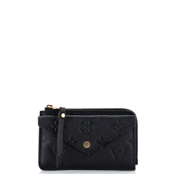 Louis Vuitton Recto Verso Card Holder Monogram Empreinte Leather