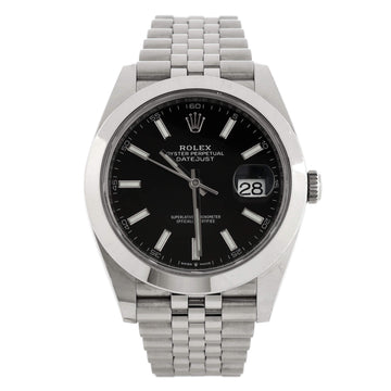 Rolex Oyster Perpetual Datejust Automatic Watch Stainless Steel 41