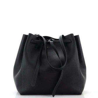 Celine Phantom Tie Cabas Tote Leather Small