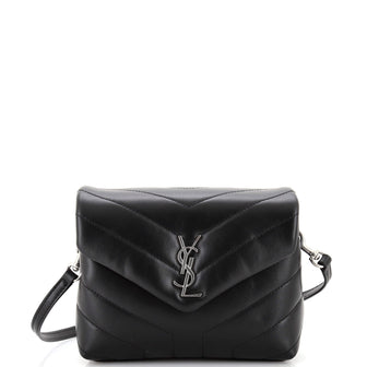 Saint Laurent Loulou Shoulder Bag Matelasse Chevron Leather Toy