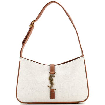 Saint Laurent Le 5 a 7 Hobo Canvas Small