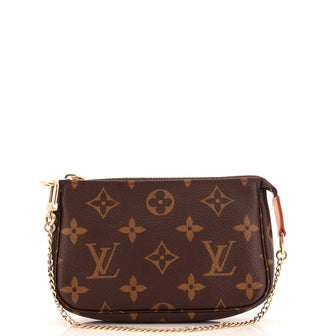 Louis Vuitton Pochette Accessoires Monogram Canvas Mini