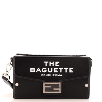 Fendi x Marc Jacobs Baguette Soft Trunk Bag Printed Leather