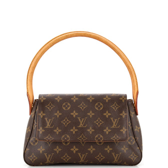 Louis Vuitton Looping Handbag Monogram Canvas Mini