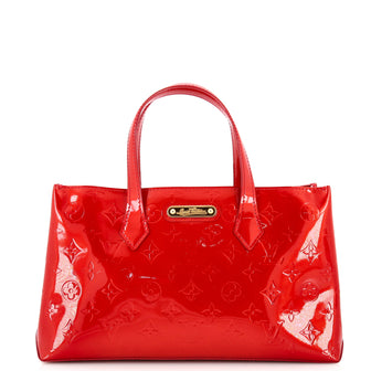 Louis Vuitton Wilshire Handbag Monogram Vernis PM
