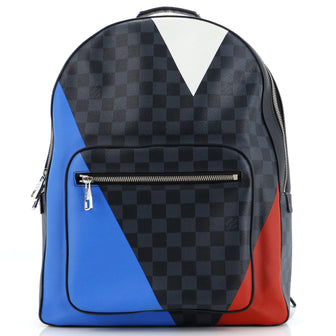 Louis Vuitton Josh Backpack Regatta Damier Cobalt