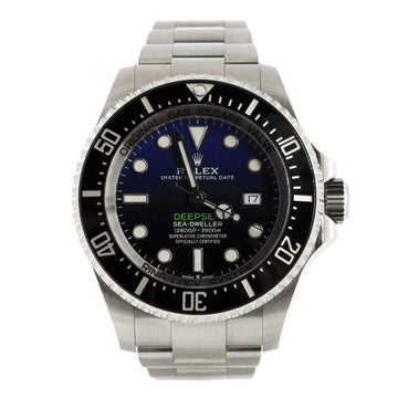 Rolex Oyster Perpetual Deepsea Sea-Dweller Automatic Watch Stainless Steel and Cerachrom 44