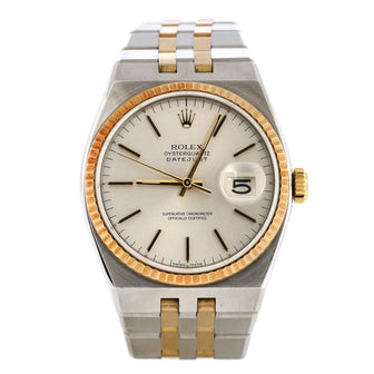 Rolex Oysterquartz Datejust Watch Stainless Steel and Yellow Gold 36